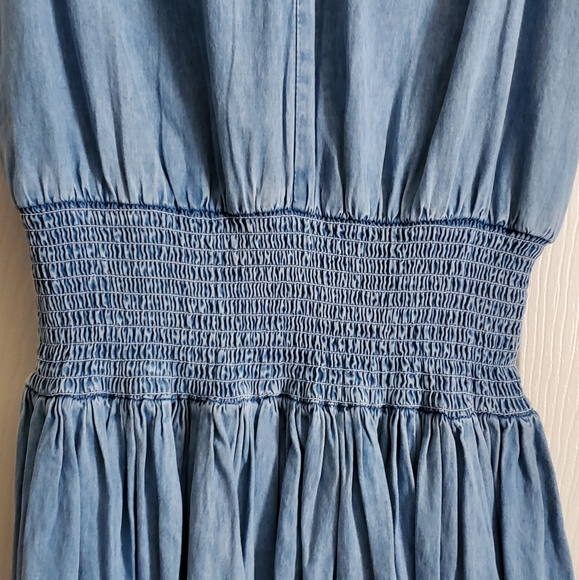 Demin Dress Size Medium - Picture 2 of 3